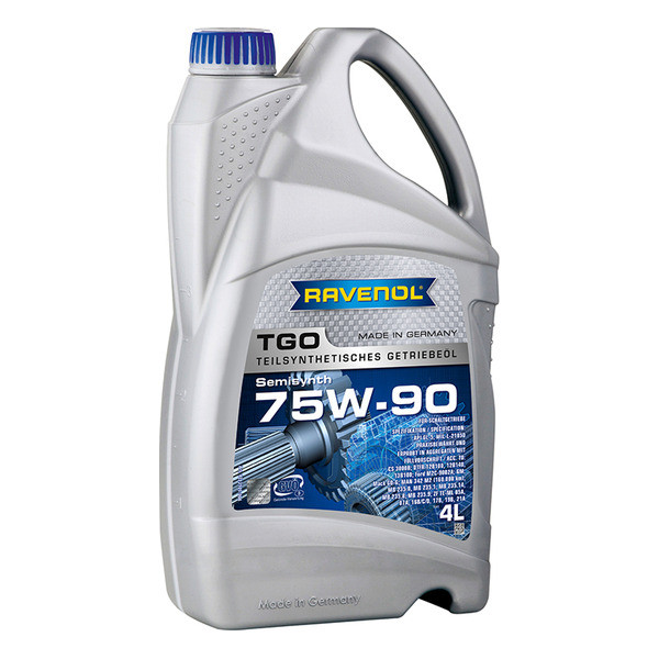 Трансмиссионное масло RAVENOL TGO 75W-90 4 литра