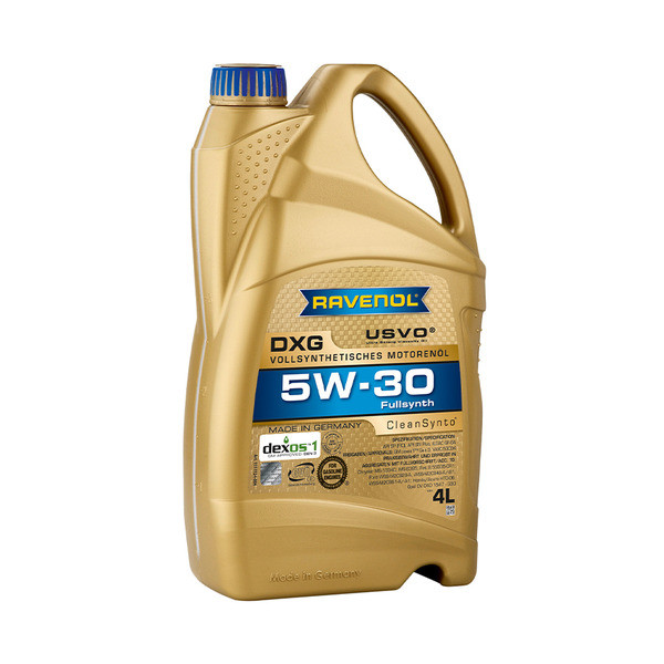 Моторное масло RAVENOL DXG 5W-30 4 литра
