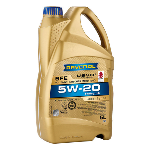 Моторное масло RAVENOL Super Fuel Economy SFE 5W-20 5 литров
