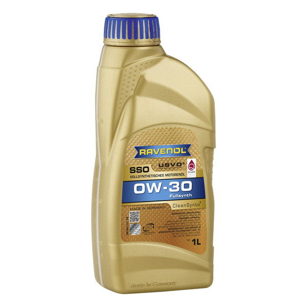 Моторное масло RAVENOL SSO 0W-30 1 литр