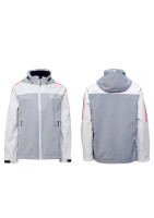 Куртка 2 слоя женская укороченная серая ADIDAS, разм. L