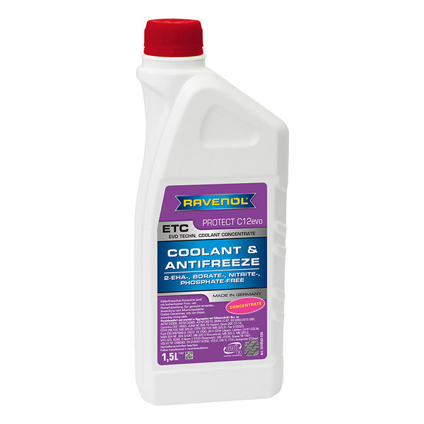Антифриз RAVENOL ETC Protect C12evo Concentrate (концентрат) 1,5 литра