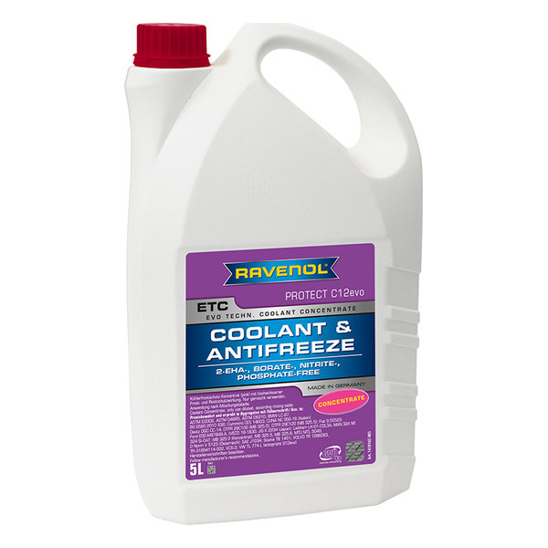 Антифриз RAVENOL ETC Protect C12evo Concentrate (концентрат) 5 литров