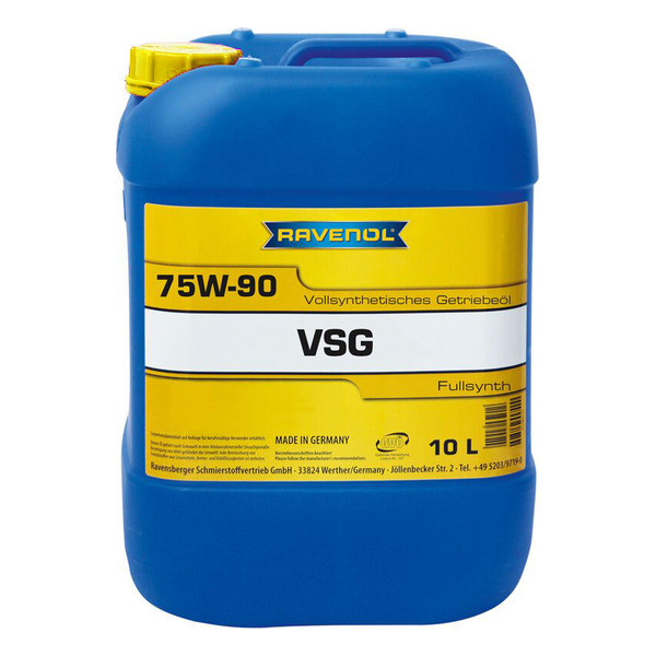 Трансмиссионное масло RAVENOL VSG 75W-90 10 литров