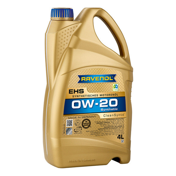 Моторное масло RAVENOL EHS 0W-20 4 литра