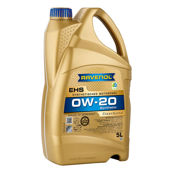 Моторное масло RAVENOL EHS 0W-20 5 литров