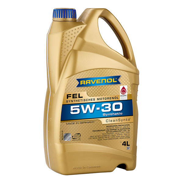 Моторное масло RAVENOL FEL 5W-30 4 литра