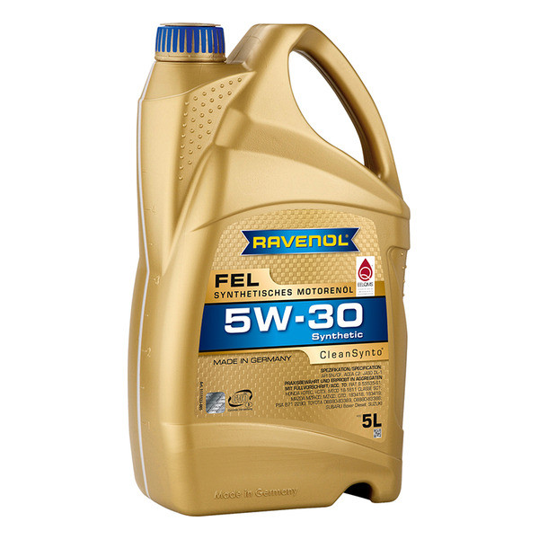 Моторное масло RAVENOL FEL 5W-30 5 литров