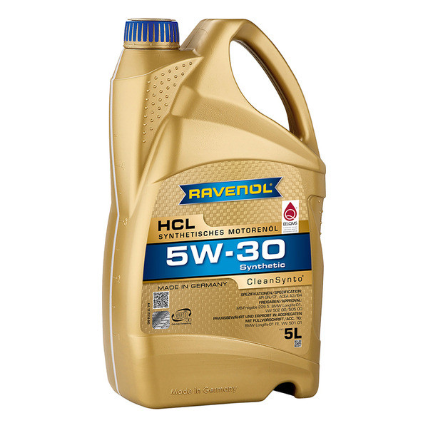 Моторное масло RAVENOL HCL 5W-30 5 литров