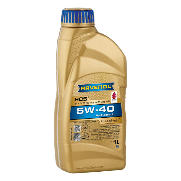 Моторное масло RAVENOL HCS 5W-40 1 литр