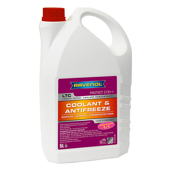 Антифриз RAVENOL LTC Protect C12++ Concentrate (концентрат) 5 литров