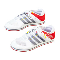 Кроссовки ADIDAS, с логотипом RAVENOL, цвет темно-синий.