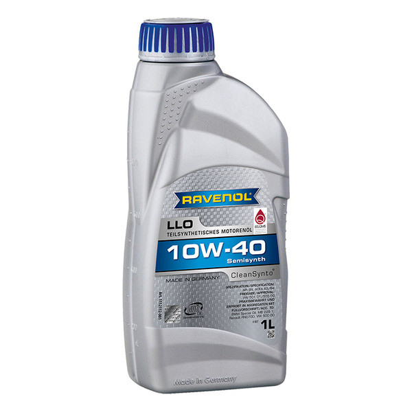 Моторное масло RAVENOL LLO 10W-40 1 литр