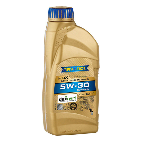 Моторное масло RAVENOL HDX 5W-30 1 литр