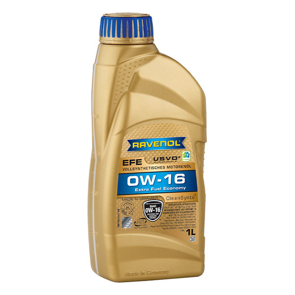 Моторное масло RAVENOL EFE 0W-16 1 литр
