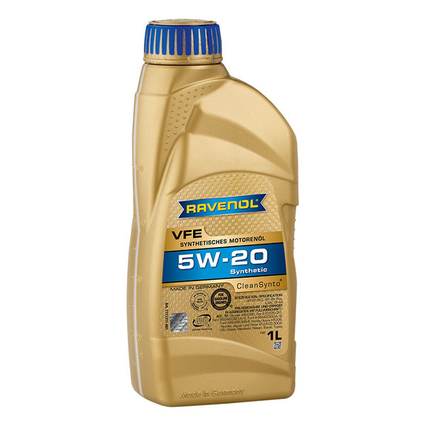 Моторное масло RAVENOL VFE 5W-20 1 литр
