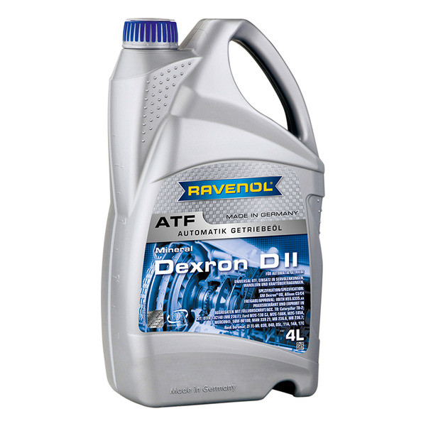 Масло АКПП RAVENOL ATF Dexron D II 4 литра