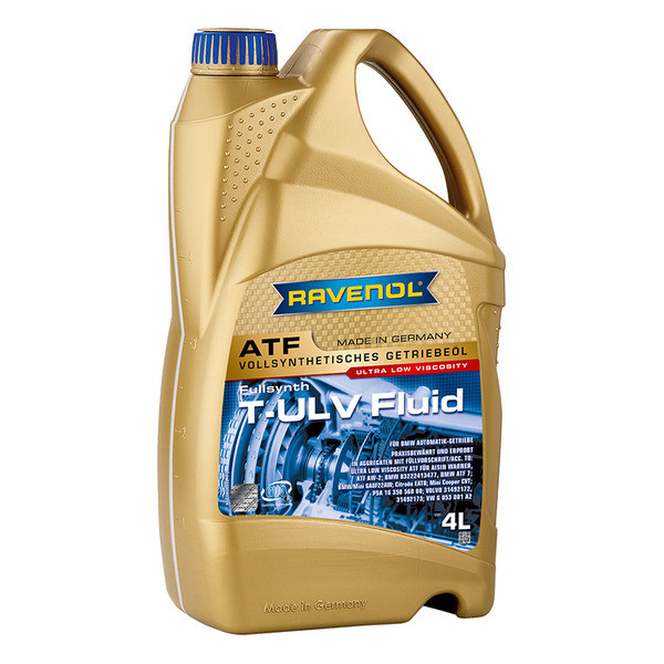 Масло АКПП RAVENOL ATF T-ULV Fluid 4 литра