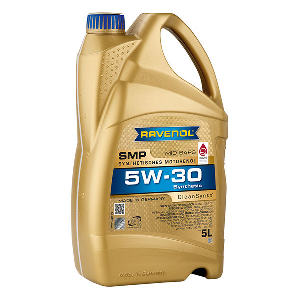 Моторное масло RAVENOL SMP 5W-30 5 литров