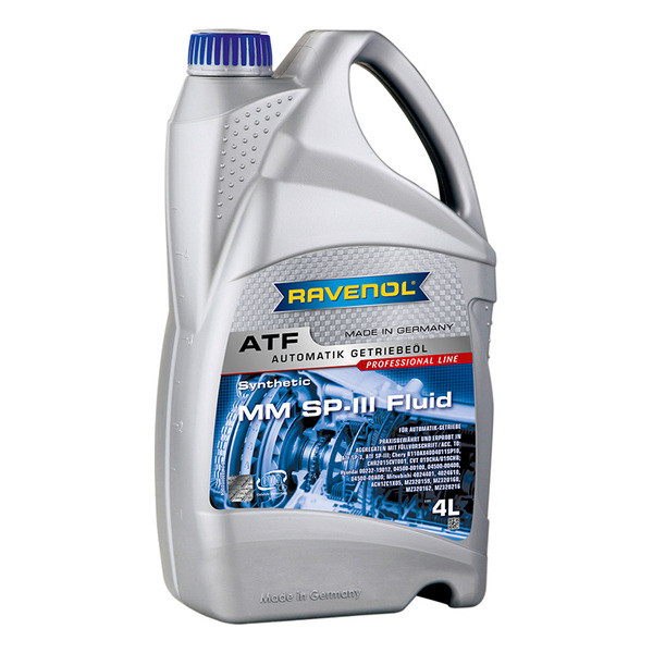 Масло АКПП RAVENOL ATF MM SP-III Fluid 4 литра