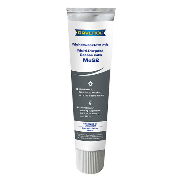 Пластичная смазка RAVENOL Mehrzweckfett m.MOS 2 100 г