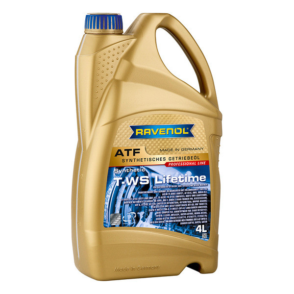 Масло АКПП RAVENOL ATF T-WS Lifetime Fluid 4 литра