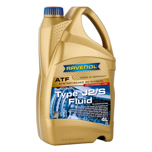 Масло АКПП RAVENOL ATF Type J2/S Fluid 4 литра