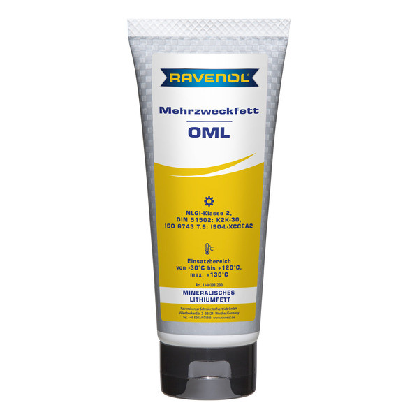 Пластичная смазка RAVENOL Mehrzweckfett OML 200 г