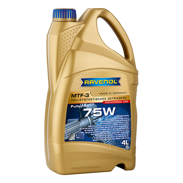 Трансмиссионное масло RAVENOL MTF-3 75W 4 литра