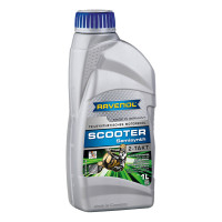 Моторное масло для 2T скутеров RAVENOL Scooter 2-Takt Teilsynt