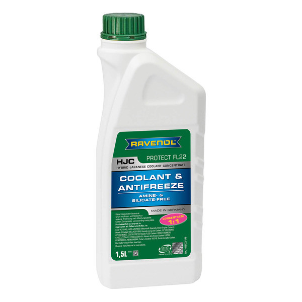 Антифриз RAVENOL HJC Protect FL22 Concentrate (концентрат) 1,5 литра
