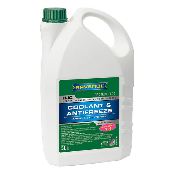 Антифриз RAVENOL HJC Protect FL22 Concentrate (концентрат) 5 литров