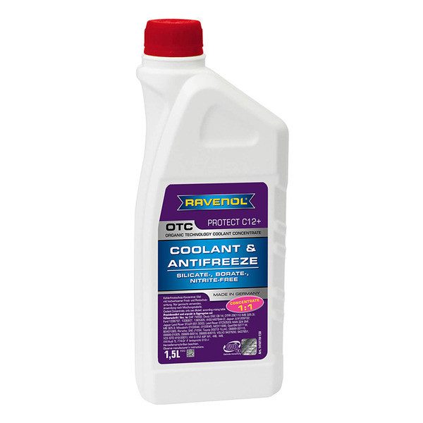 Антифриз RAVENOL OTC Protect C12+ Concentrate (концентрат) 1,5 литра