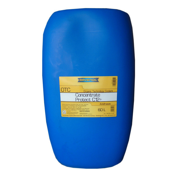 Антифриз RAVENOL OTC Protect C12+ Concentrate (концентрат) 60 литров, пластик