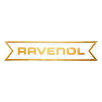 Наклейка RAVENOL золотая плоттер трафарет 250x47 мм